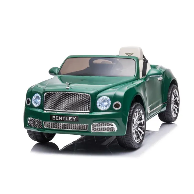 Bentley Mulsanne zaļais elektromobilis