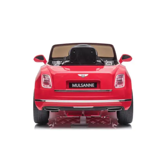 Bentley Mulsanne sarkanais elektromobilis