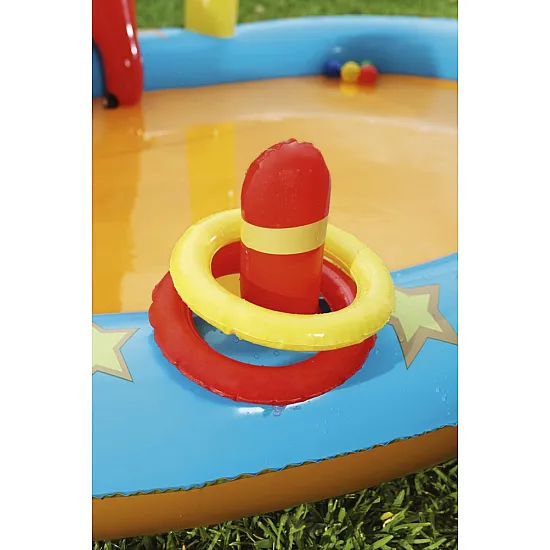 Piepūšamais rotaļu komplekss 435 x 213 x 117 cm „Bestway“ 53068