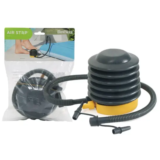 Ar kājām darbināma sūknis peldbaseiniem un peldmatračiem, 13 cm, Bestway 62147