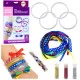 DIY Glitter Ribbon Bracelet Making Kit