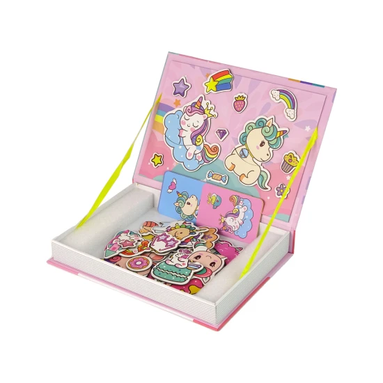 Magnētiskā puzle Vienradzis Magnētiskie dēļi un magnēti