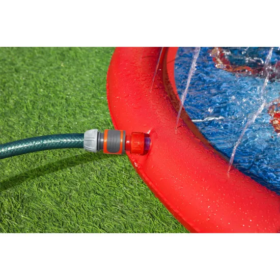 Pripučiamas baseinas su fontanu Žmogus-voras 165 cm Bestway 98792