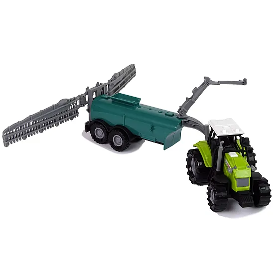 Lauksaimniecības traktors ar smidzinātāju Farm Sound Green