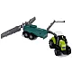 Lauksaimniecības traktors ar smidzinātāju Farm Sound Green