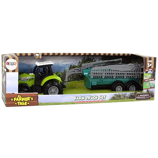 Lauksaimniecības traktors ar smidzinātāju Farm Sound Green