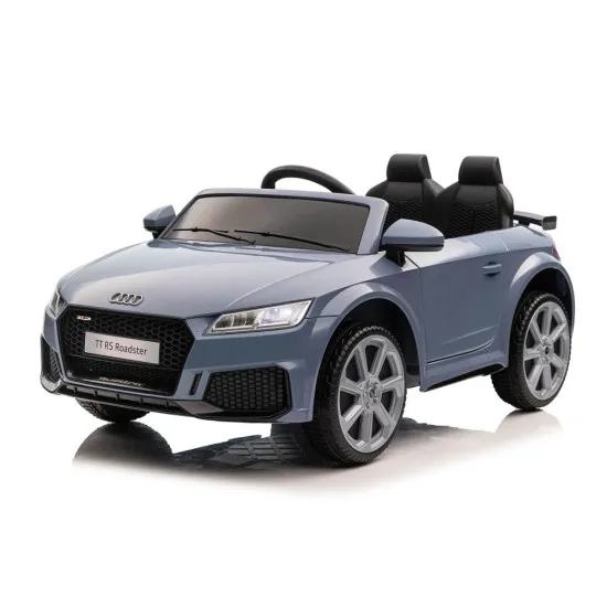 Audi TT RS zilais ar akumulatoru darbināms automobilis Elektriskās mašīnas bērniem