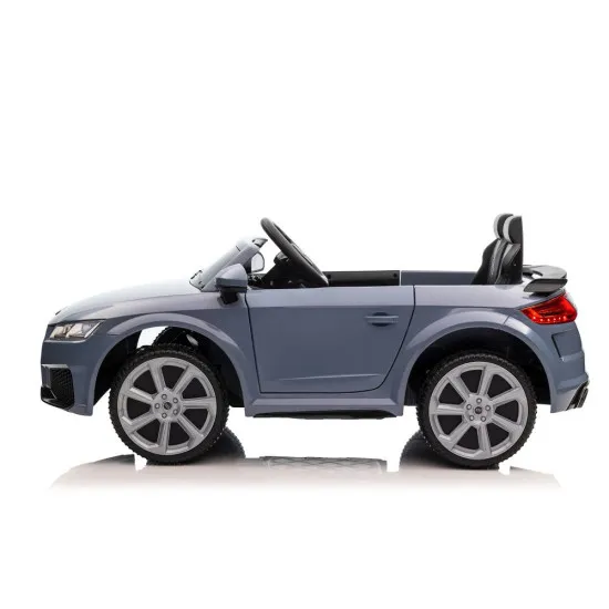 Audi TT RS zilais ar akumulatoru darbināms automobilis Elektriskās mašīnas bērniem