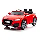 Audi TT RS sarkanais ar akumulatoru darbināmais automobilis Elektriskās mašīnas bērniem