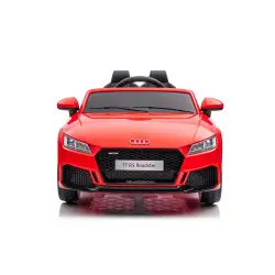 Audi TT RS sarkanais ar akumulatoru darbināmais automobilis