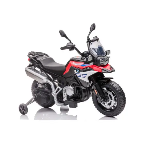 Sarkans BMW F850 bezvadu motocikls Rotaļlietu motocikli