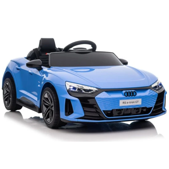 Zilais elektromobilis Audi E-Tron GT QLS-6888 Elektriskās mašīnas bērniem