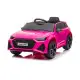 Rozā elektromobilis Audi RS6 BRD-2118 Automašīnas