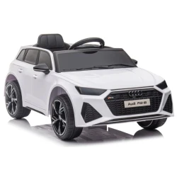 Balta elektriskā automašīna Audi RS6 BRD-2118