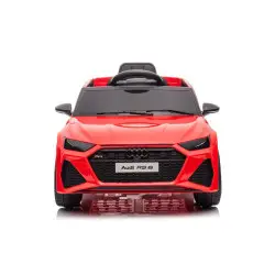 Audi RS6 BRD-2118 sarkans ar akumulatoru darbināms automobilis