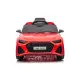Audi RS6 BRD-2118 sarkans ar akumulatoru darbināms automobilis