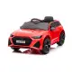 Audi RS6 BRD-2118 sarkans ar akumulatoru darbināms automobilis Elektriskās mašīnas bērniem