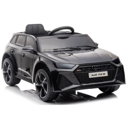 Melns elektromobilis Audi RS6 BRD-2118