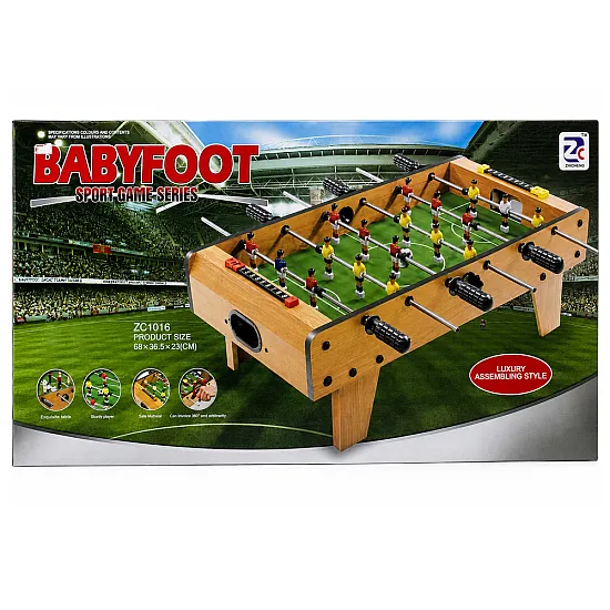 Liels futbola galds, 70 cm