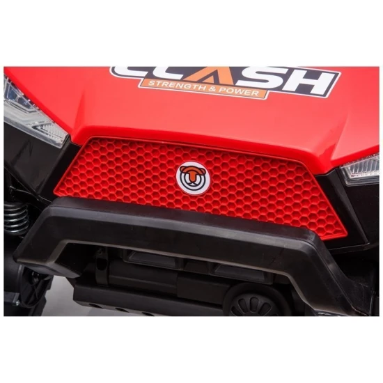 Akumulatora auto SX1928 Sarkans 24V Elektriskās mašīnas bērniem