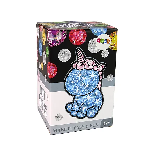 Creative Unicorn Kit DIY Diamonds Crystals Green Saimnieki