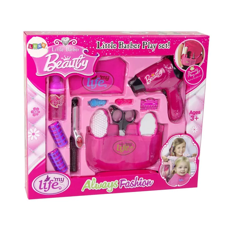 Skaistumkopšanas matu griešanas komplekts Matu žāvētājs Curling Iron Pink
