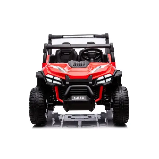 Sarkana elektriskā automašīna bērniem S618 4x4 Elektriskās mašīnas bērniem