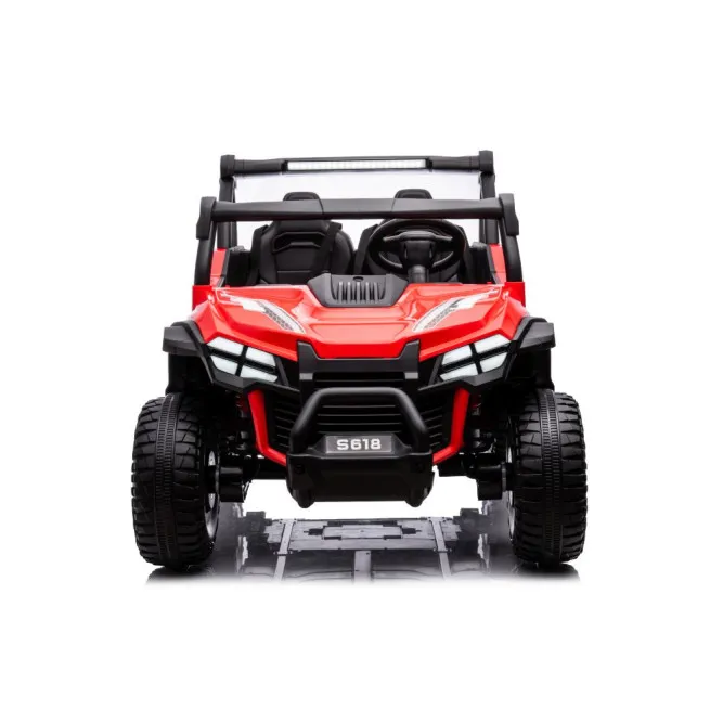 Sarkana elektriskā automašīna bērniem S618 4x4 Elektriskās mašīnas bērniem