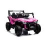 Rozā elektriskā automašīna bērniem S618 4x4