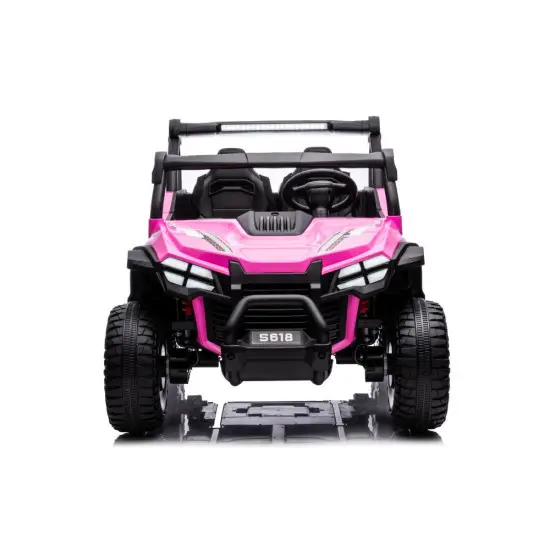 Rozā elektriskā automašīna bērniem S618 4x4 Elektriskās mašīnas bērniem