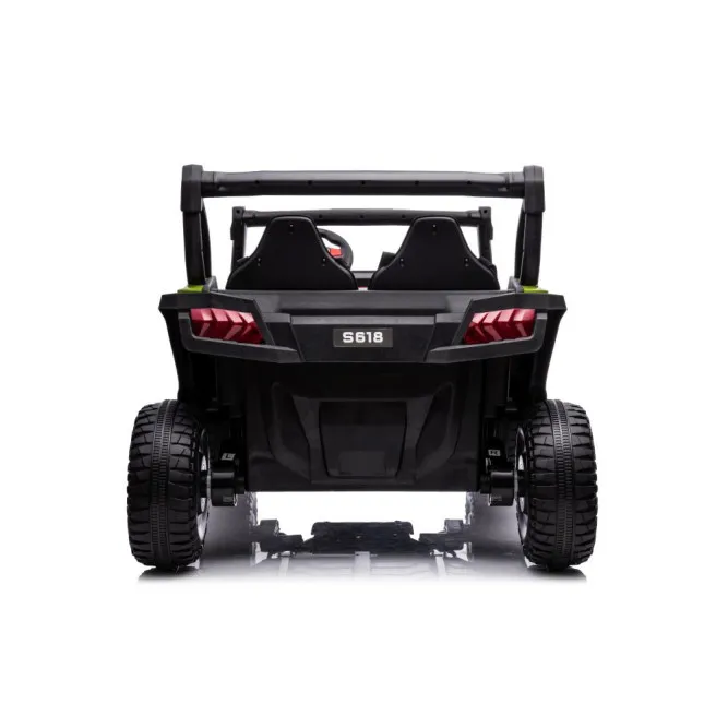 Zaļā elektriskā automašīna bērniem S618 4x4 Elektriskās mašīnas bērniem