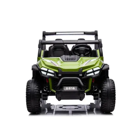 Zaļā elektriskā automašīna bērniem S618 4x4 Elektriskās mašīnas bērniem