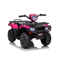 JC915 pink battery-powered quad bike