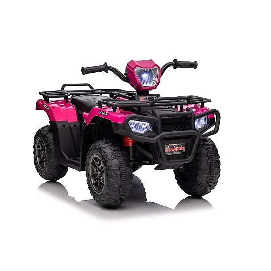 JC915 pink battery-powered quad bike