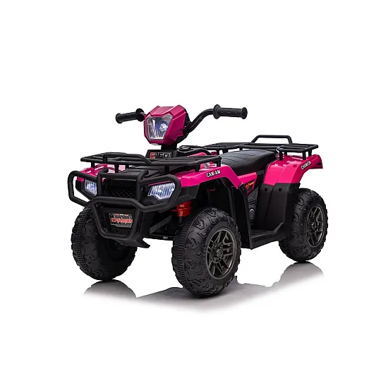 JC915 pink battery-powered quad bike