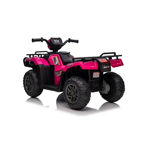JC915 pink battery-powered quad bike