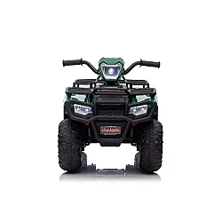 JC915 green battery-powered quad bike