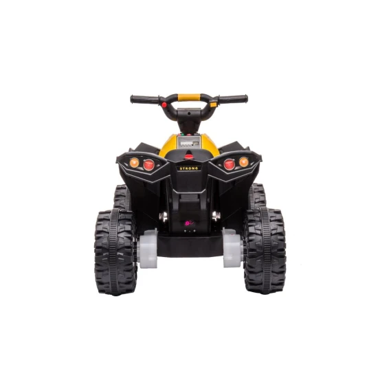 HL568 Ar akumulatoru darbināms dzeltens kvadracikls Kvadracikli