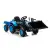 Zils elektriskais traktors BW-X002A ar kausu