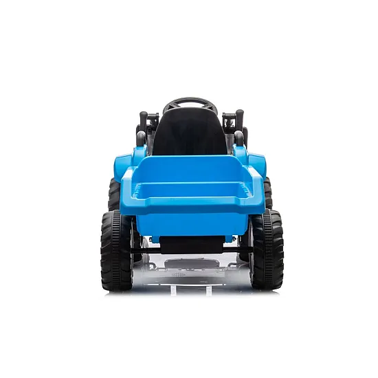 Zils elektriskais traktors BW-X002A ar kausu Elektriskās mašīnas bērniem