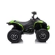 CAN-AM ar akumulatoru darbināms zaļais kvadracikls