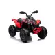 CAN-AM ar akumulatoru darbināms sarkans kvadricikls