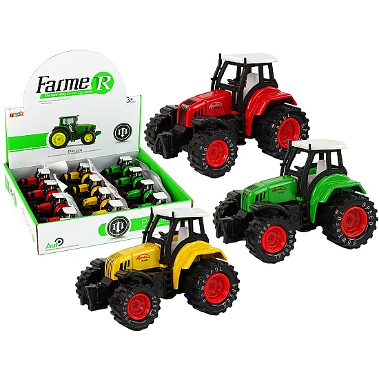 Traktors Resorak Metāla traktors ar pārnesumu