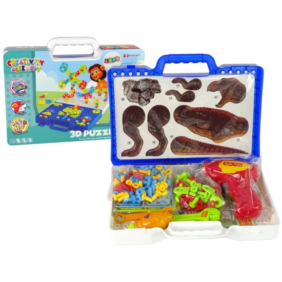 3D construction blocks DIY Dinosaurs