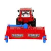 Red Tractor with Plough Friction Drive