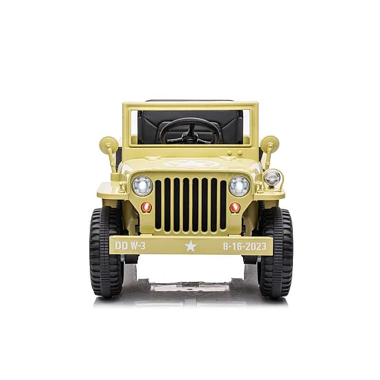 JH-103 4x4 viegla haki krāsas automašīna ar akumulatoru Elektriskās mašīnas bērniem