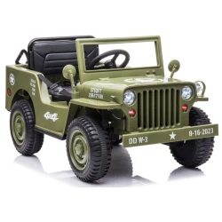 JH-103 4x4 ar akumulatoru darbināma haki automašīna