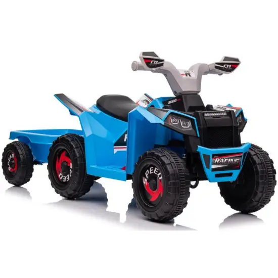 Zils elektriskais kvadracikls XMX630T Elektriskās mašīnas bērniem