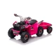 Rozā XMX630T ar akumulatoru darbināms kvadracikls ar piekabi Kvadracikli