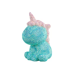 Zils radošs vienradzis komplekts: DIY - Dimanti un kristāli